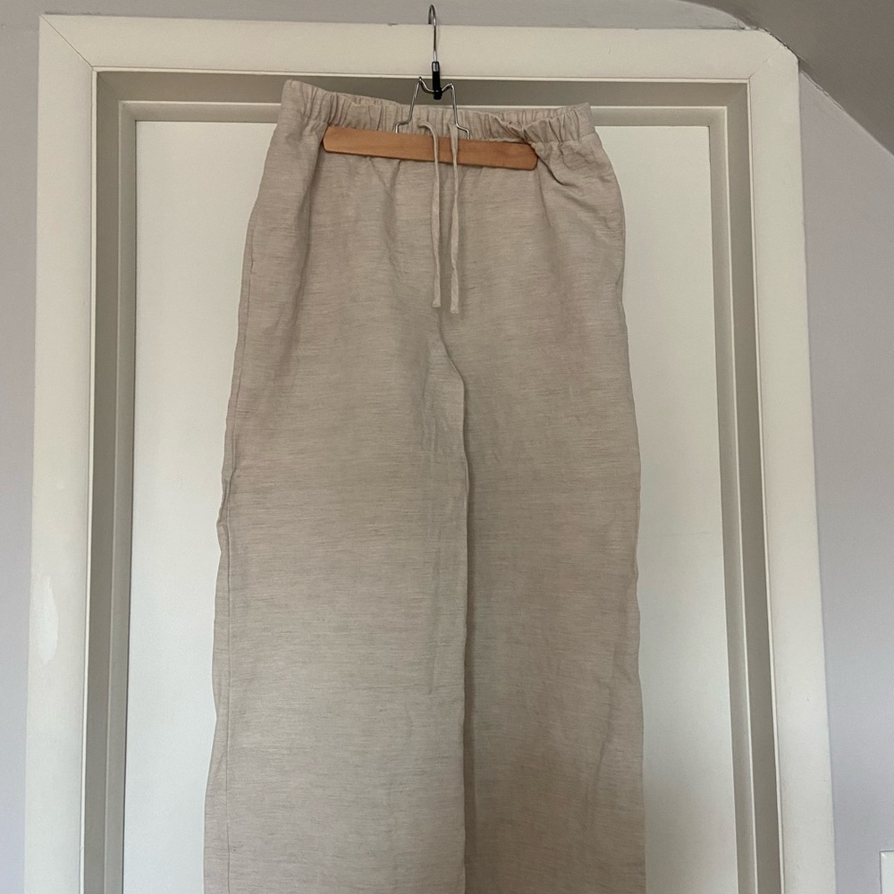 Aritzia Lodge Linen Pant